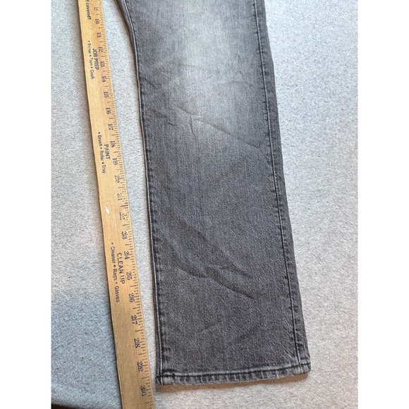 G-Star Raw 3301 Slim Jeans Mens 36x32 (38x30) Grey Stretch Denim Button Fly - Picture 15 of 16